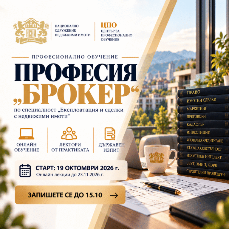 Курс за професионално обучение, професия „Брокер“